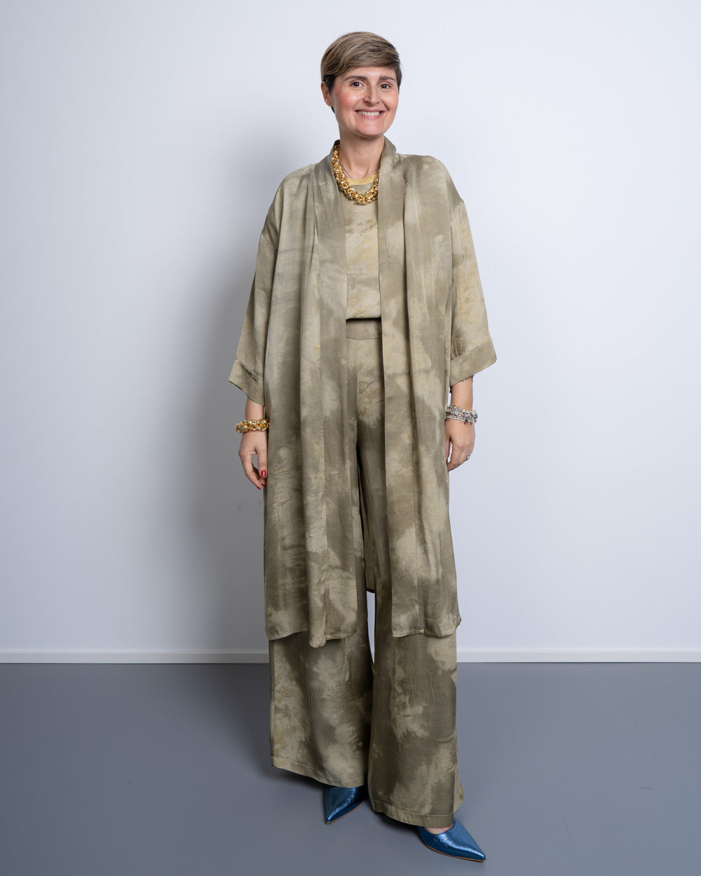 KIMONO AGNESE VERDE