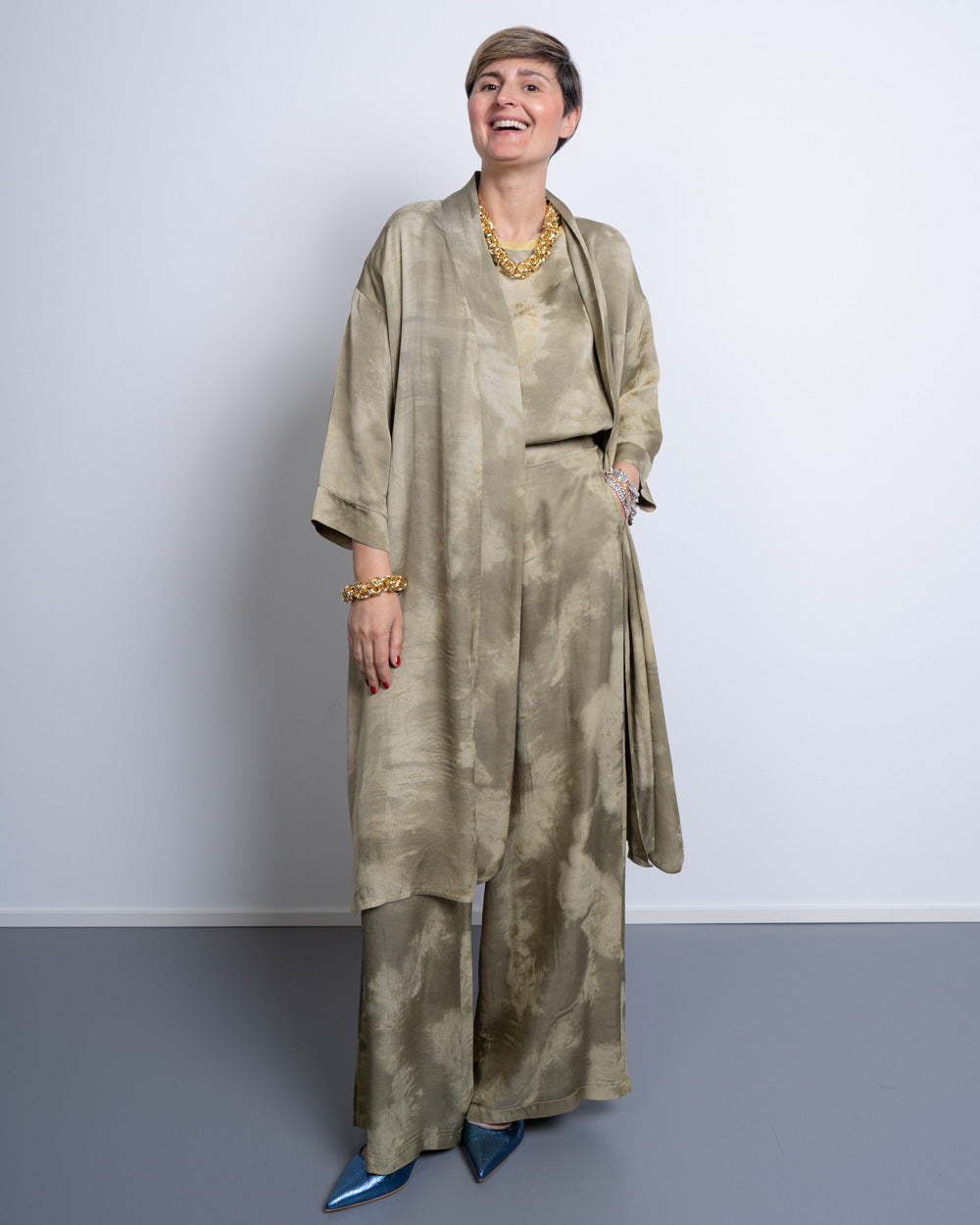 KIMONO AGNESE VERDE