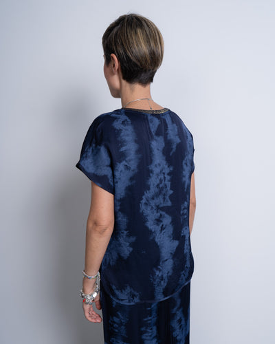 BLUSA AGATA AZZURRO