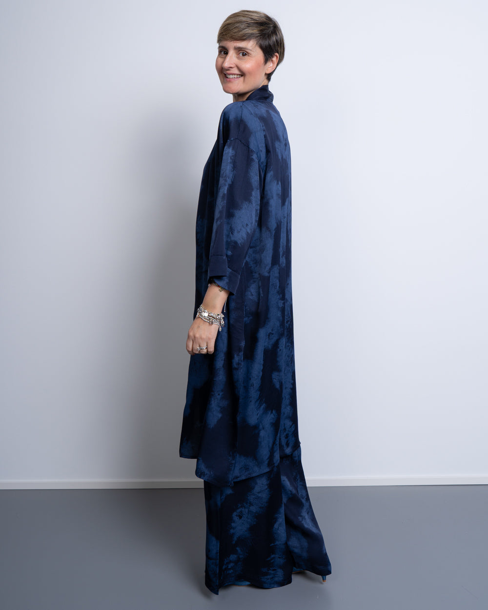 KIMONO AGNESE AZZURRO