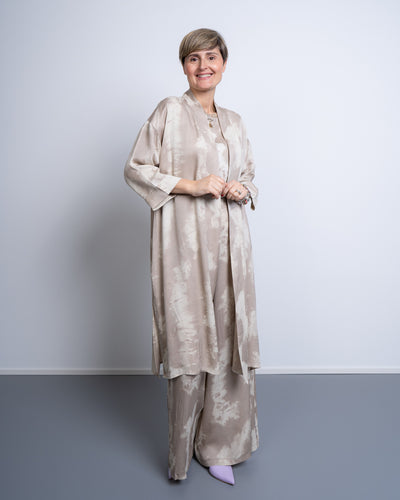 KIMONO AGNESE SABBIA