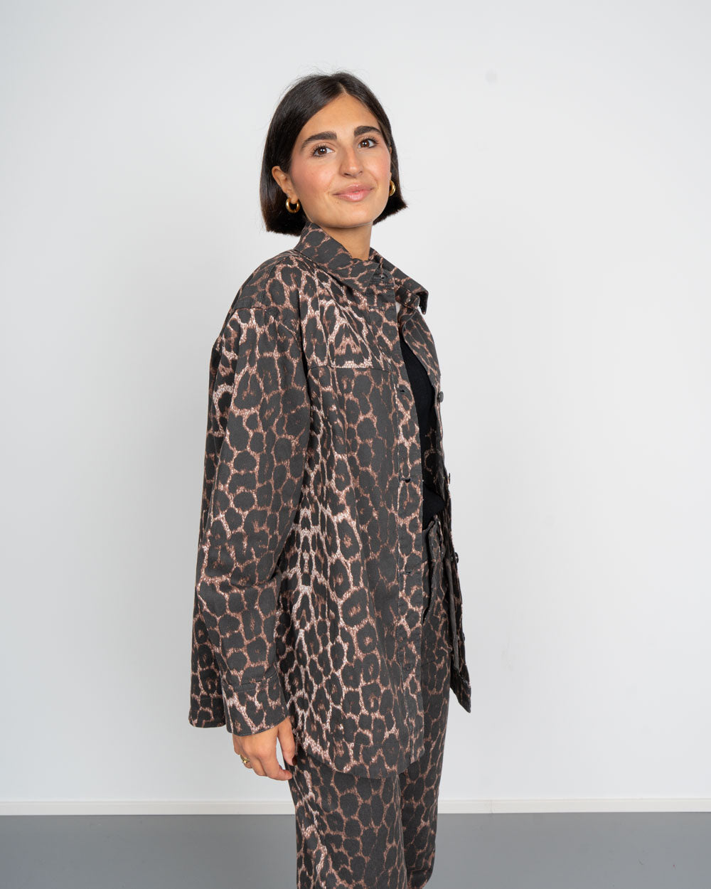 GIUBBINO KENNA LEOPARDATO