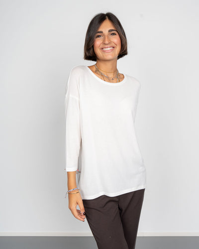 T-SHIRT AVA BIANCO