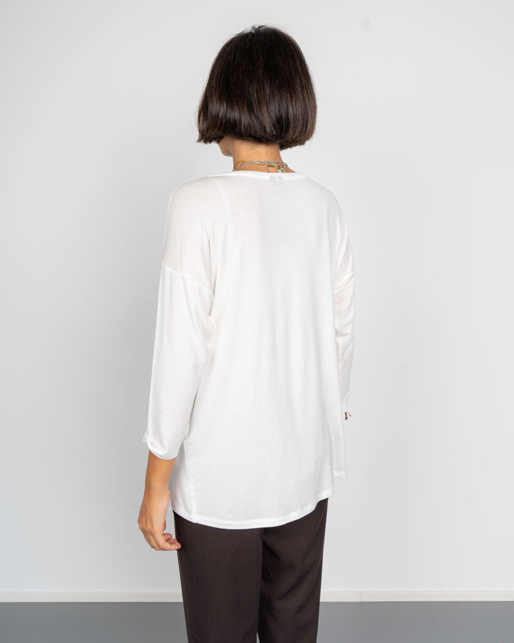 T-SHIRT AVA BIANCO