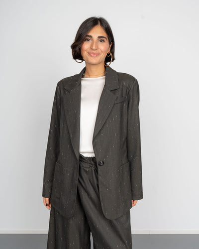 GIACCA GRETA MILITARE