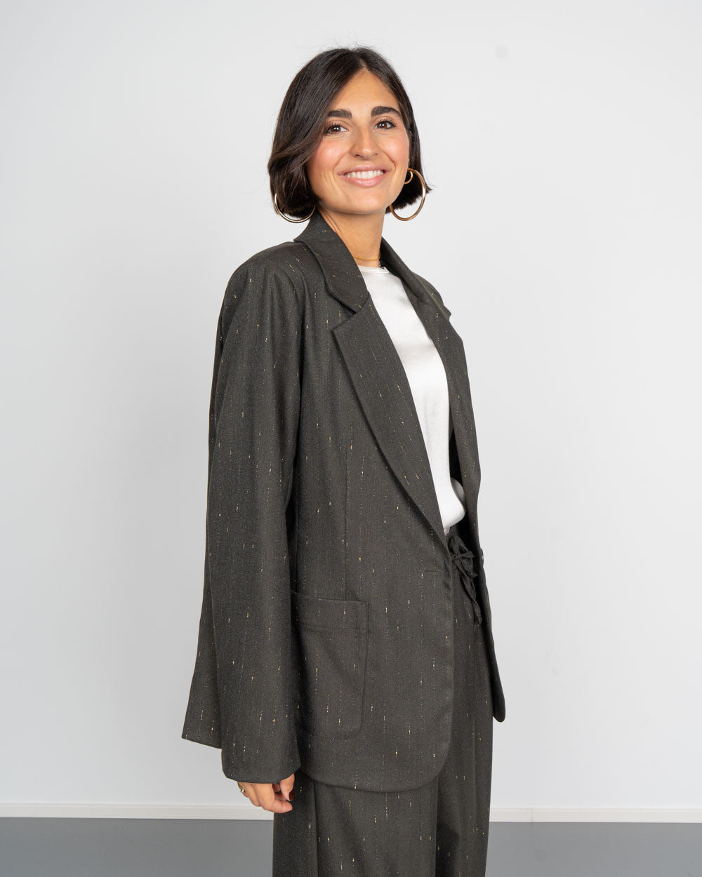 GIACCA GRETA MILITARE