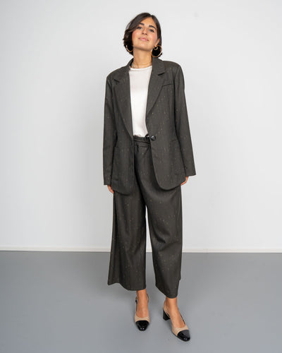 GIACCA GRETA MILITARE