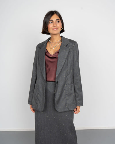 GIACCA GRETA GRIGIO