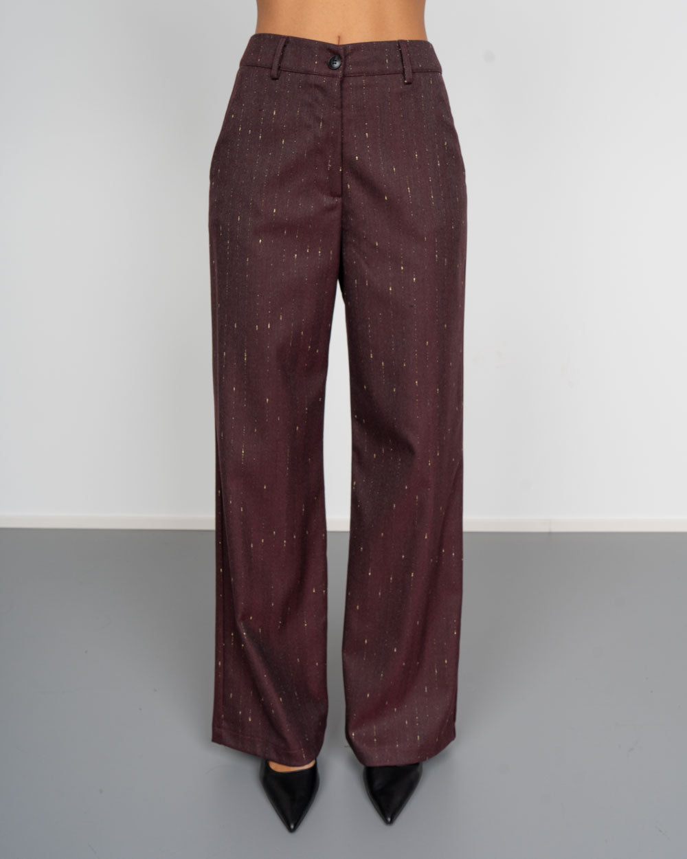 PANTALONE GIORGIA BORDEAUX