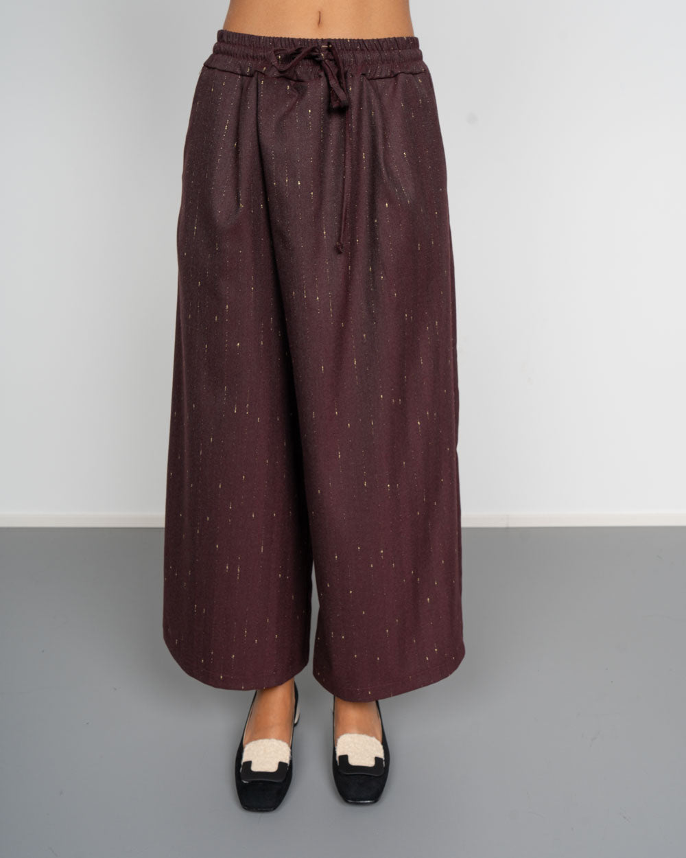 PANTALONE GIOIA BORDEAUX