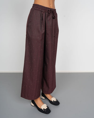 PANTALONE GIOIA BORDEAUX