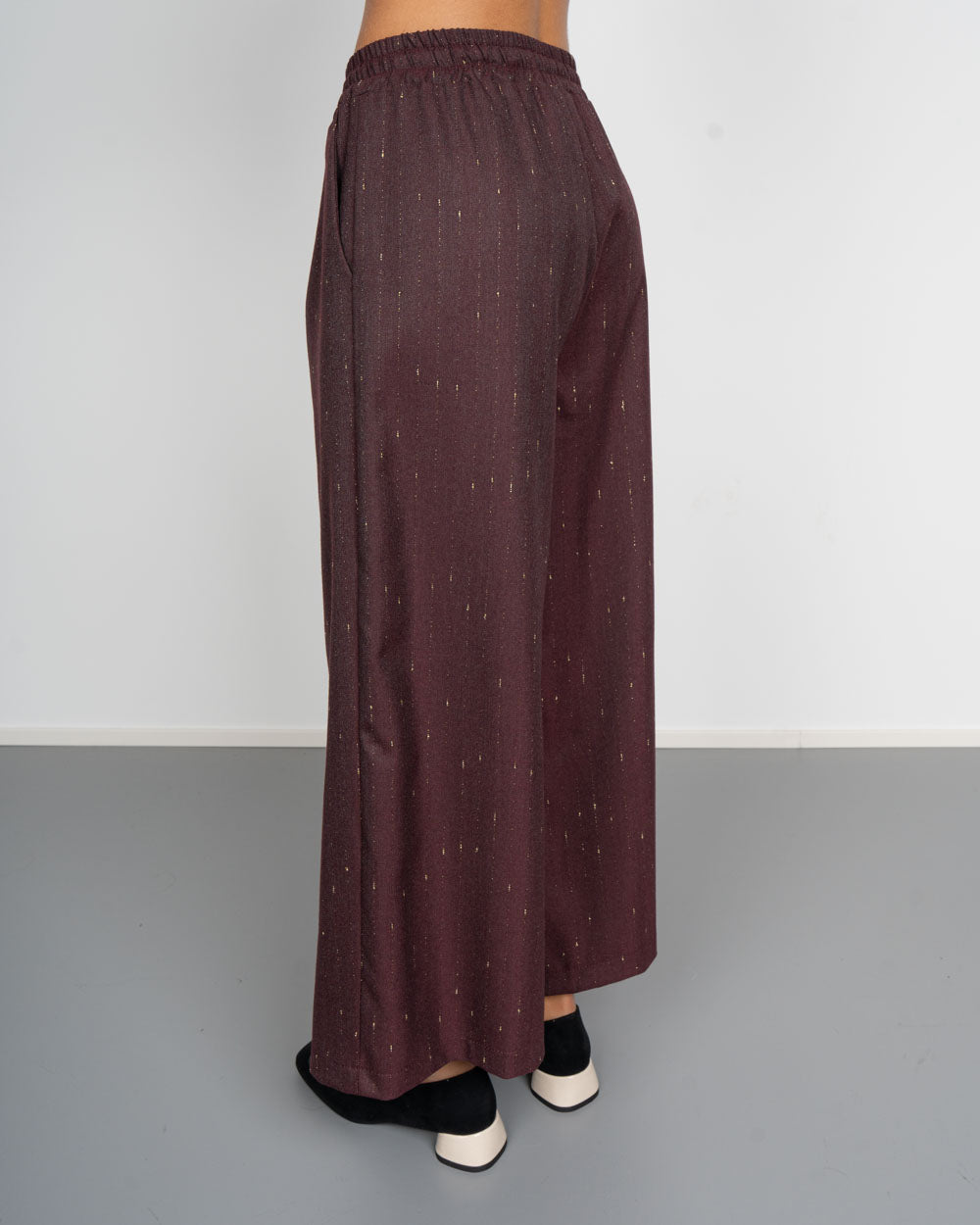 PANTALONE GIOIA BORDEAUX