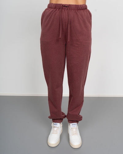 PANTALONE CHILLI WIDE BORDEAUX
