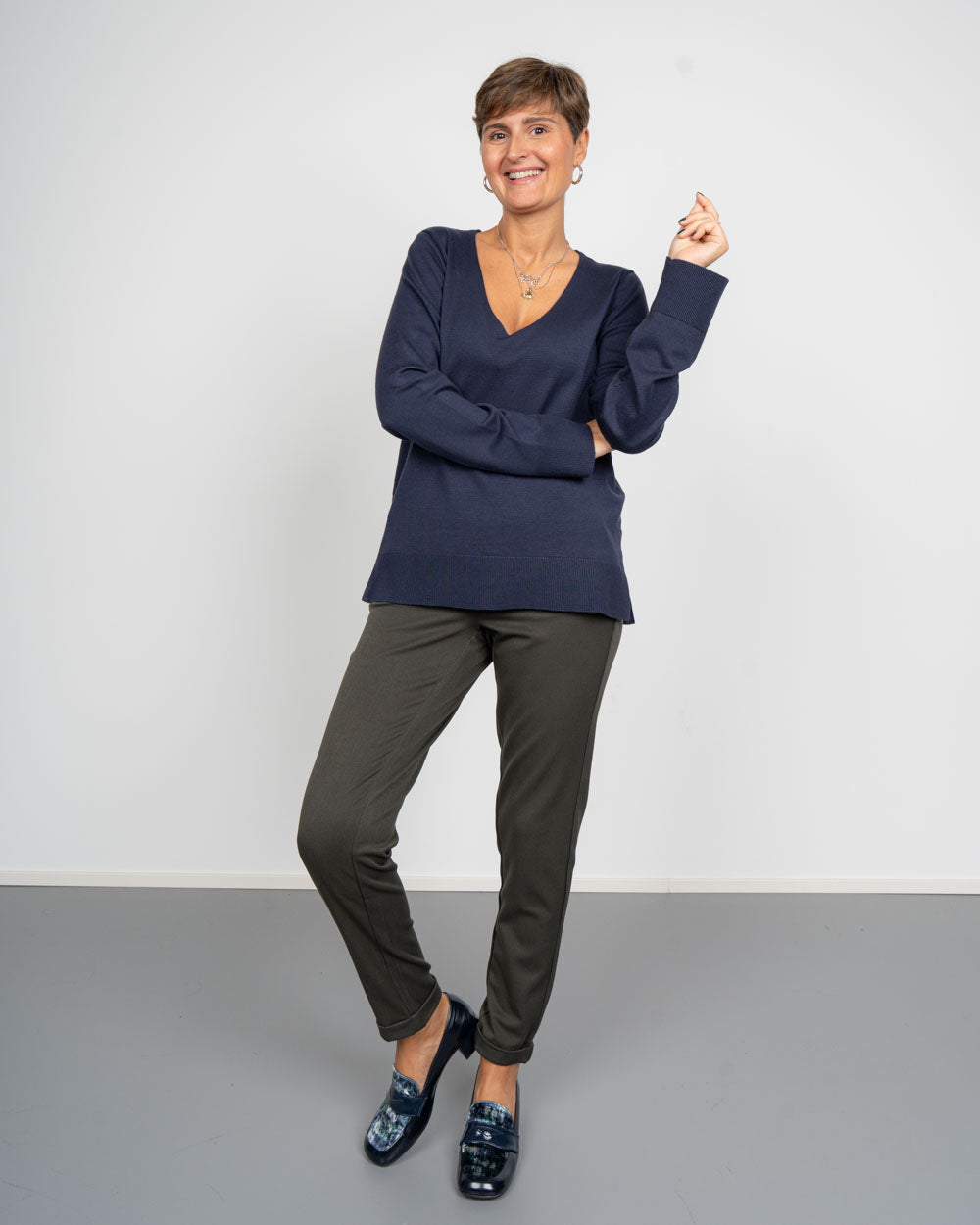 PANTALONE MAYA TORTORA