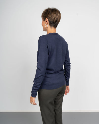 CARDIGAN SILJE CARD BLU