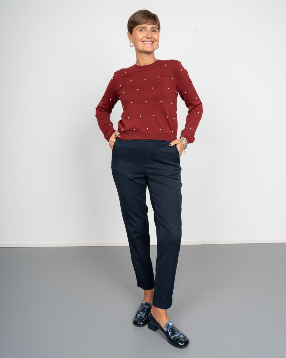 PANTALONE MAYA BLU NOTTE