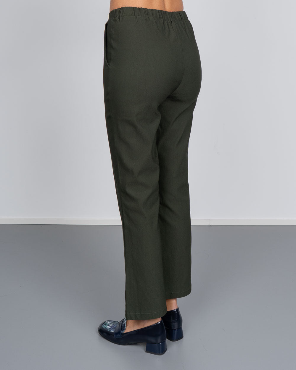 PANTALONE CHANTAL VERDE MILITARE