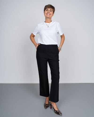PANTALONE CHANTAL NERO