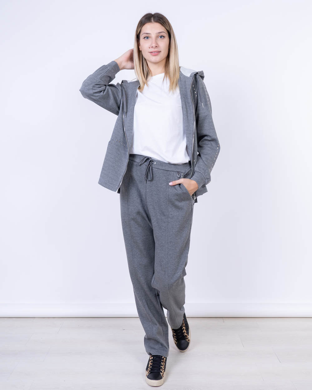 FELPA MELA GRIGIO