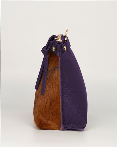 BORSA MINI SOFY RAINBOW VIOLA