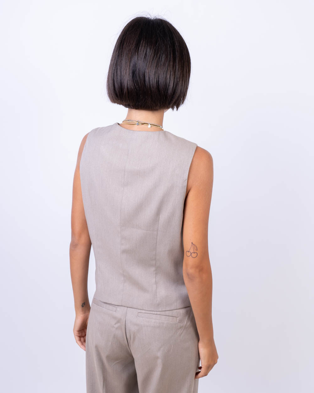 GILET DAGNY BEIGE
