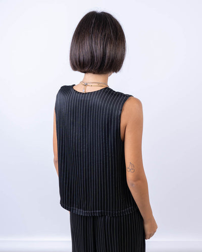 GILET MIMOSA NERO