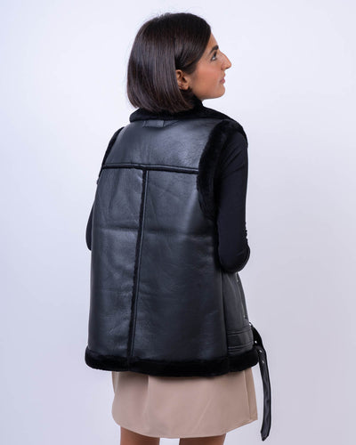 GILET NORA NERO