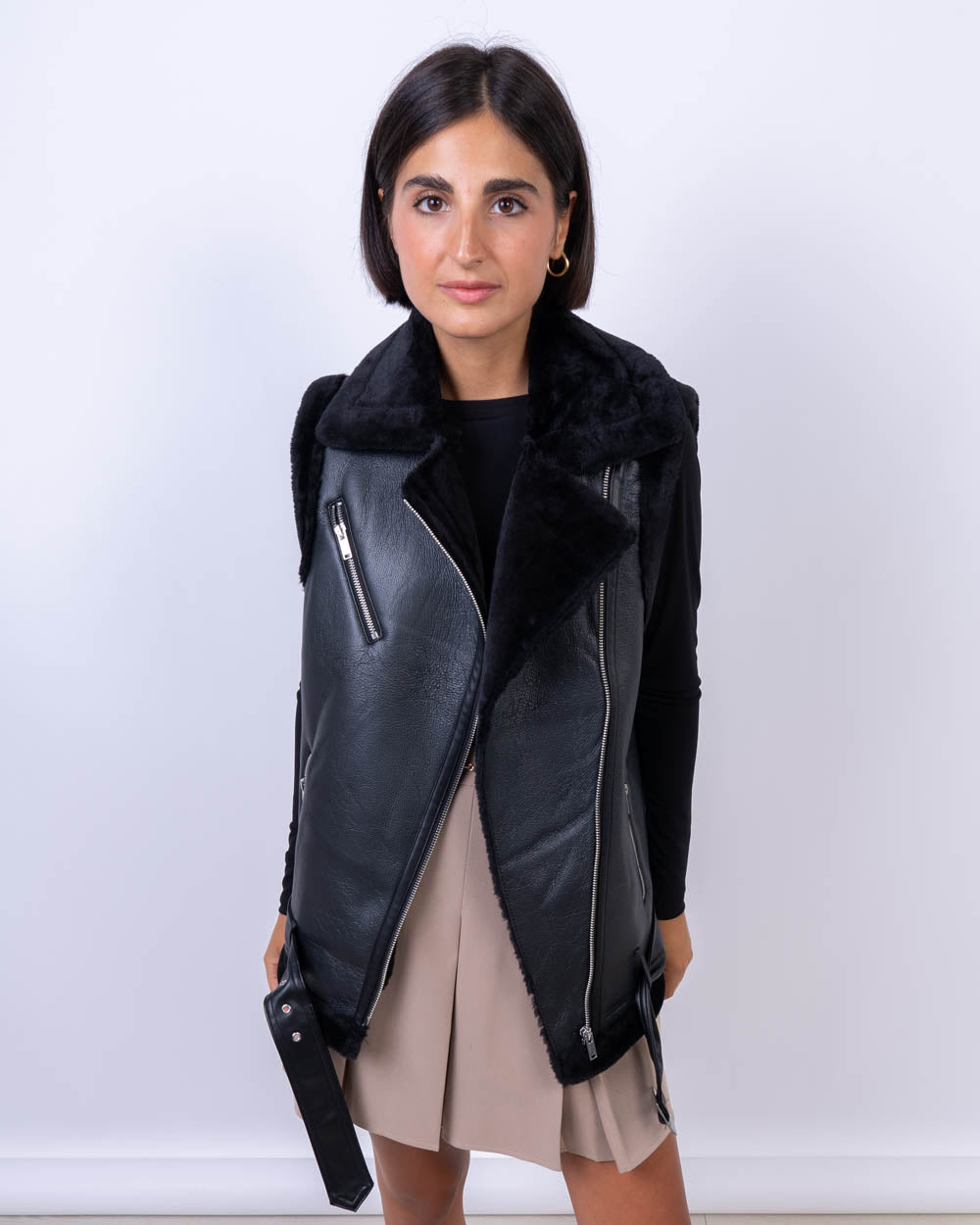 GILET NORA NERO