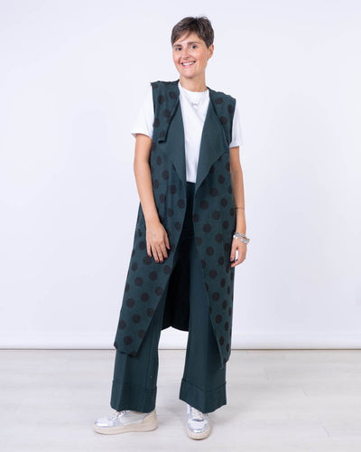 GILET TIRAMISU' VERDE