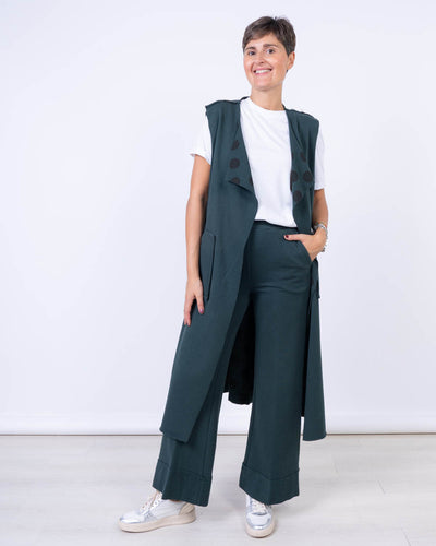 GILET TIRAMISU' VERDE