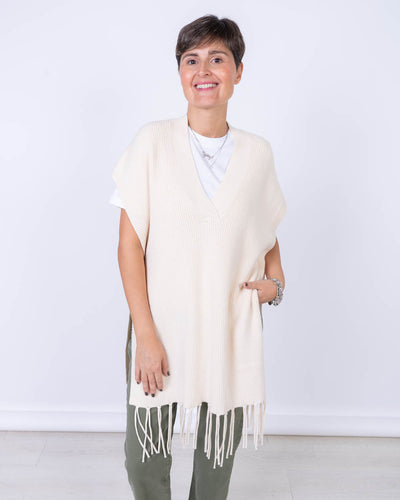 GILET ZAFFERANO PANNA