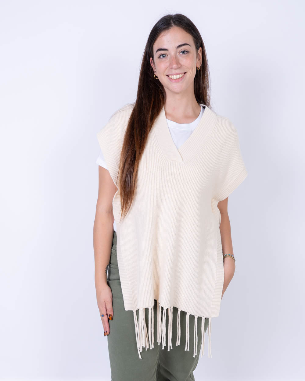 GILET ZAFFERANO PANNA