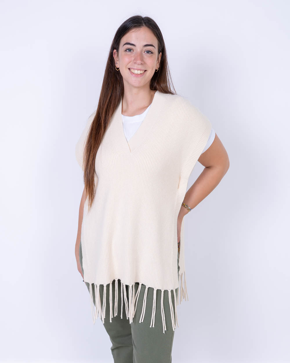 GILET ZAFFERANO PANNA