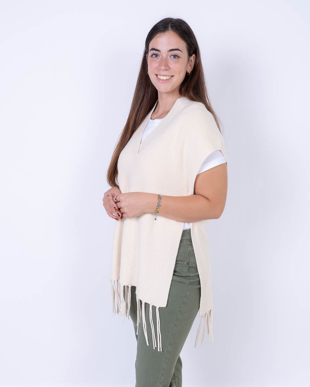 GILET ZAFFERANO PANNA