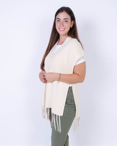GILET ZAFFERANO PANNA