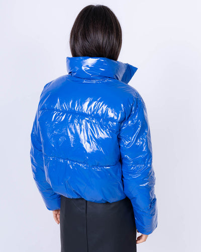 GIUBBINO SHINY BLU