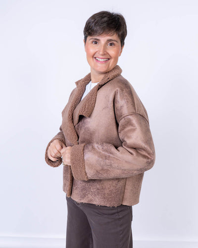 GIUBBOTTO MINI BEIGE