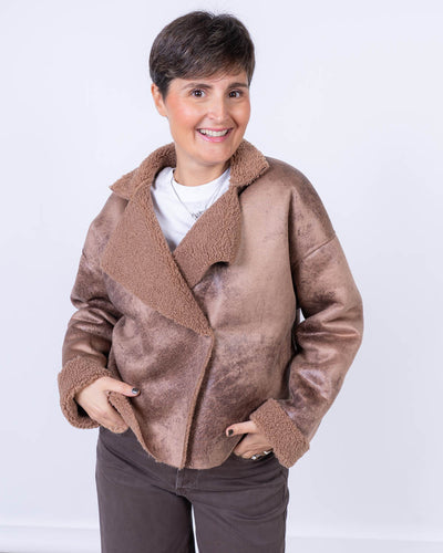 GIUBBOTTO MINI BEIGE