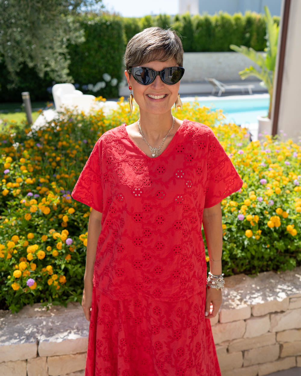 BLUSA ZENA ROSSO