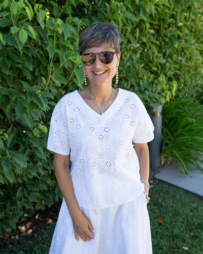 BLUSA ZENA BIANCO