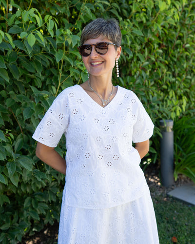 BLUSA ZENA BIANCO
