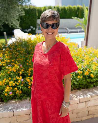 BLUSA ZENA ROSSO