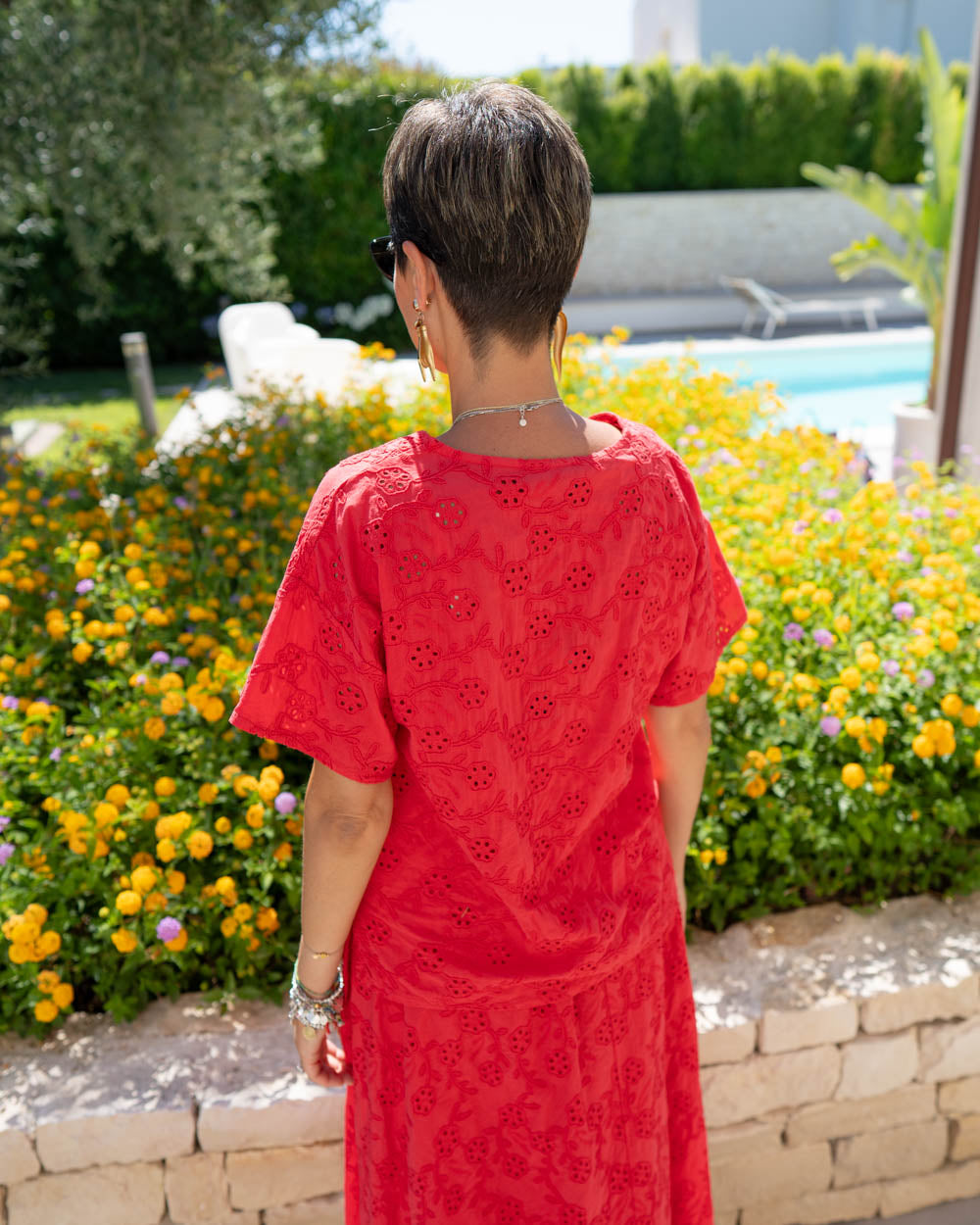 BLUSA ZENA ROSSO