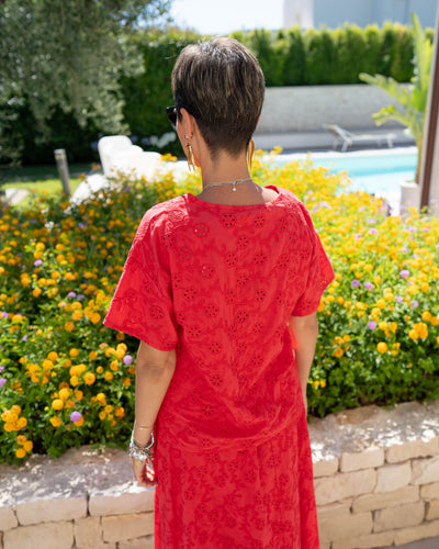 BLUSA ZENA ROSSO