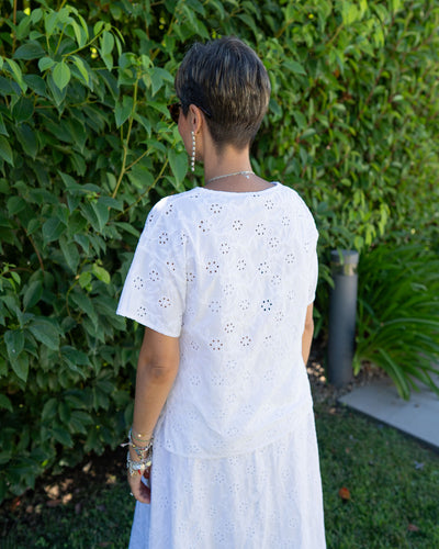 BLUSA ZENA BIANCO