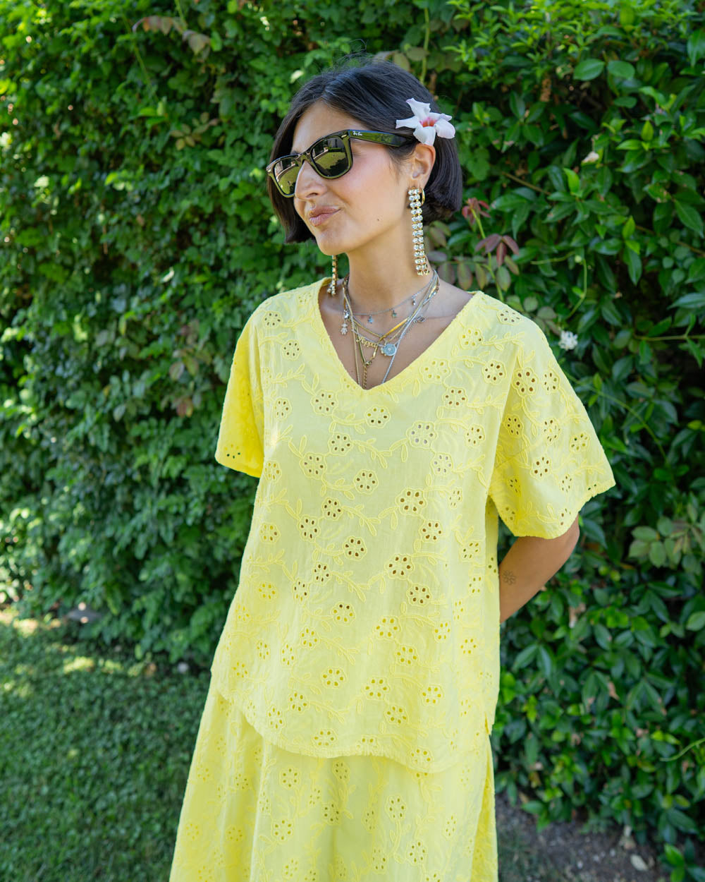 BLUSA ZENA GIALLO