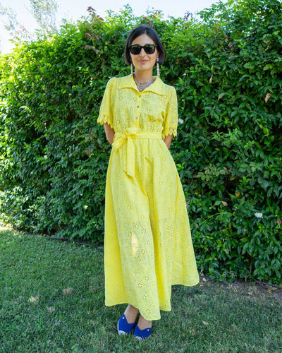 VESTITO ZELIA GIALLO