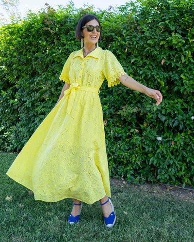 VESTITO ZELIA GIALLO