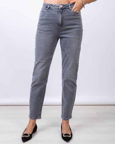 JEANS LINDA DENIM GRIGIO