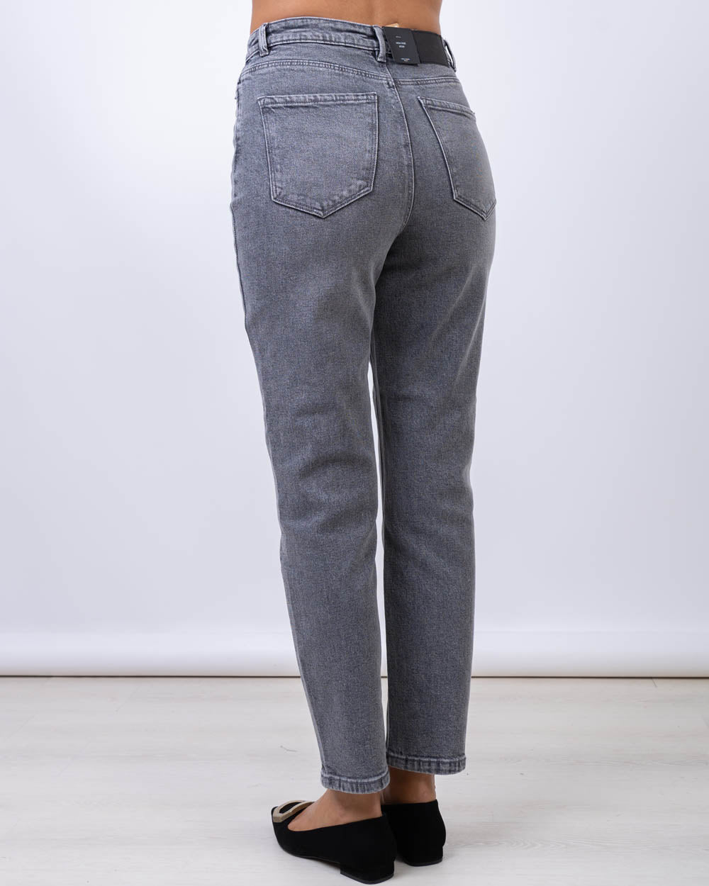 JEANS LINDA DENIM GRIGIO